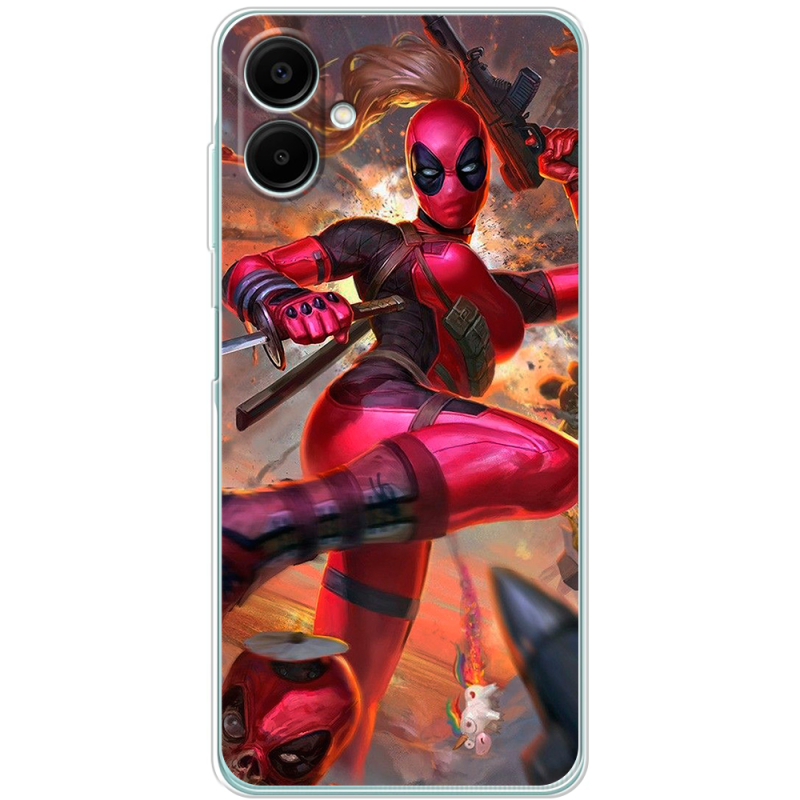 Чехол BoxFace Samsung Galaxy A06 (A065) Woman Deadpool