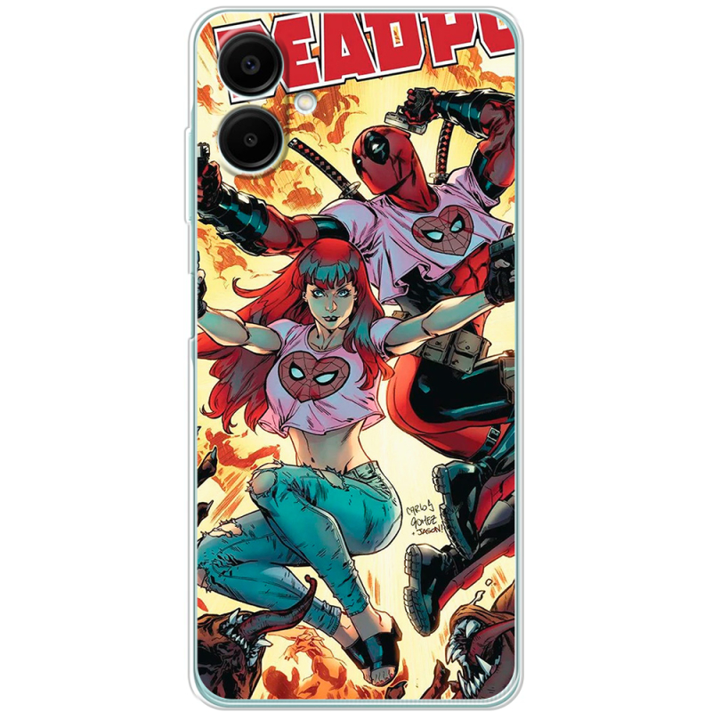 Чехол BoxFace Samsung Galaxy A06 (A065) Deadpool and Mary Jane