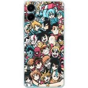 Чехол BoxFace Samsung Galaxy A06 (A065) Anime Stickers