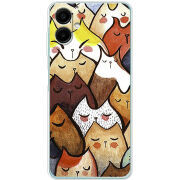 Чехол BoxFace Samsung Galaxy A06 (A065) Sleepy Cats