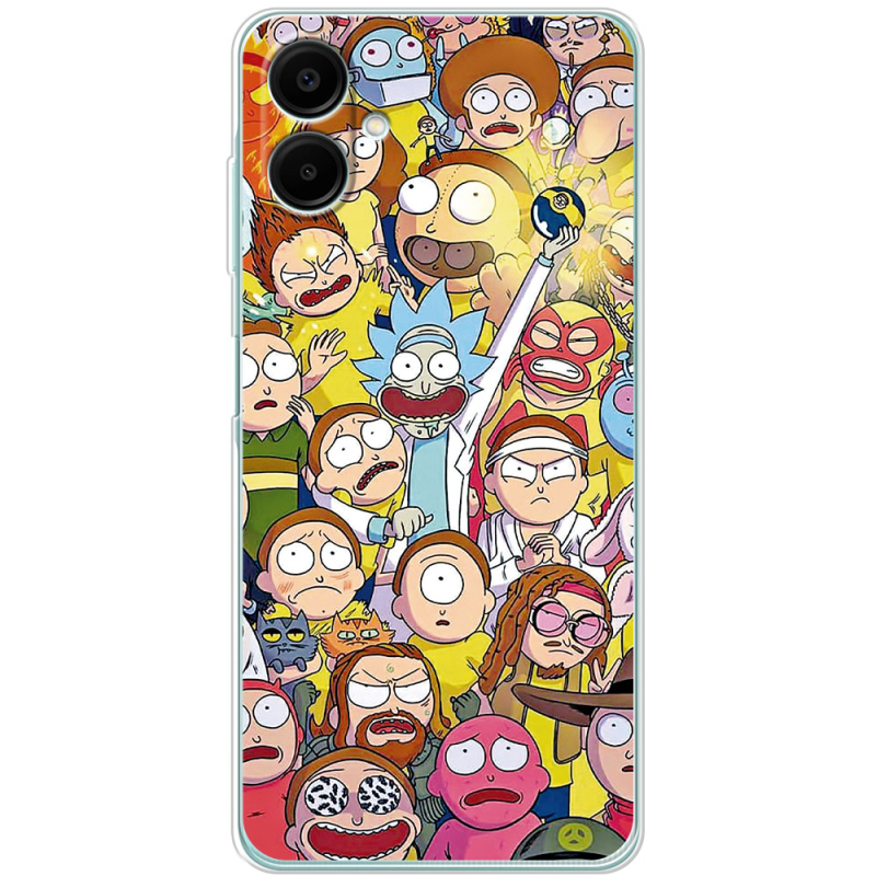 Чехол BoxFace Samsung Galaxy A06 (A065) Rick and Morty