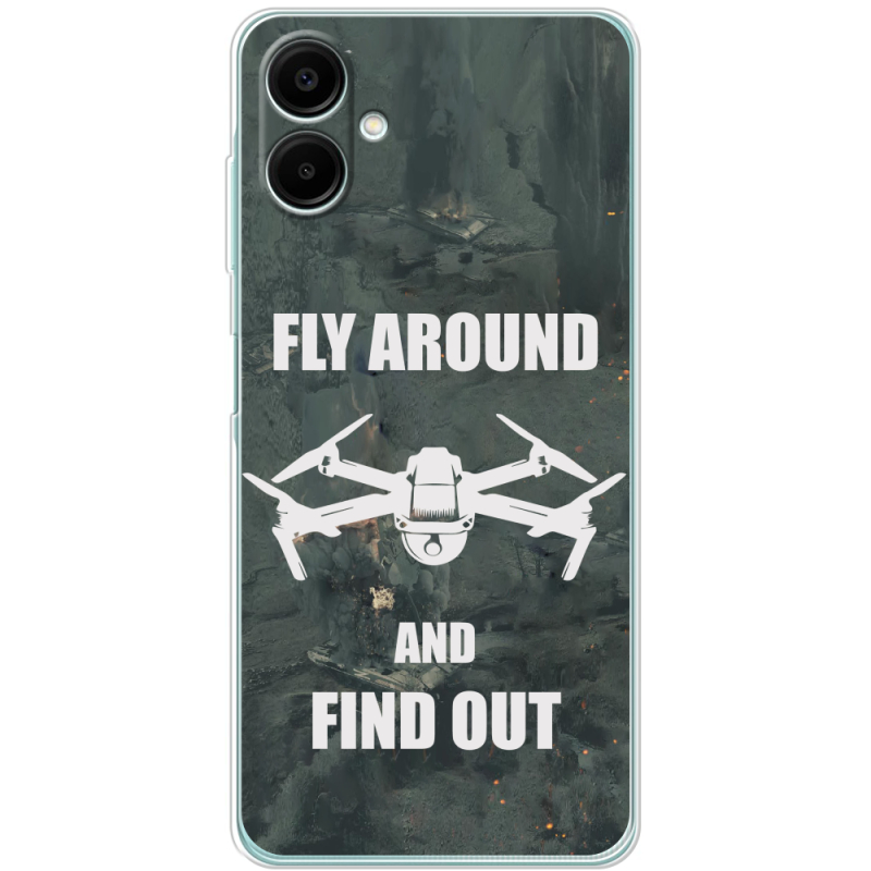 Чехол BoxFace Samsung Galaxy A06 (A065) Дрон Fly Around