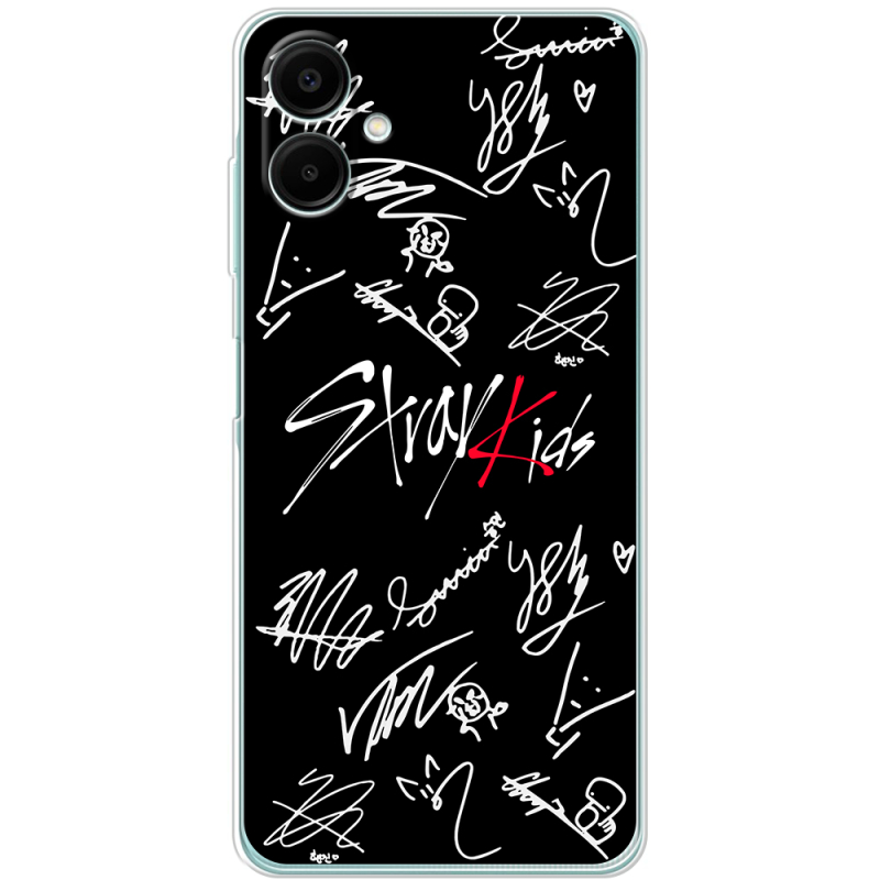 Чехол BoxFace Samsung Galaxy A06 (A065) Stray Kids автограф