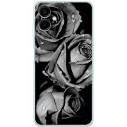 Чехол BoxFace Samsung Galaxy A06 (A065) Black and White Roses