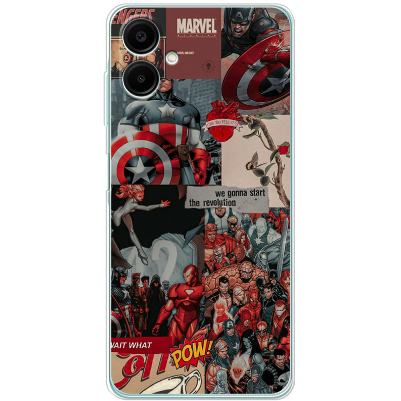 Чехол BoxFace Samsung Galaxy A06 (A065) Marvel Avengers