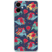 Чехол BoxFace Samsung Galaxy A06 (A065) Flying Elephants