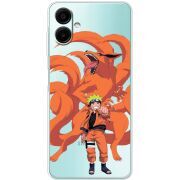 Прозрачный чехол BoxFace Samsung Galaxy A06 (A065) Naruto and Kurama