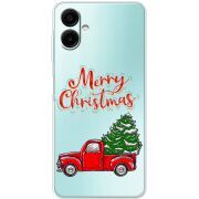 Прозрачный чехол BoxFace Samsung Galaxy A06 (A065) Holiday Car