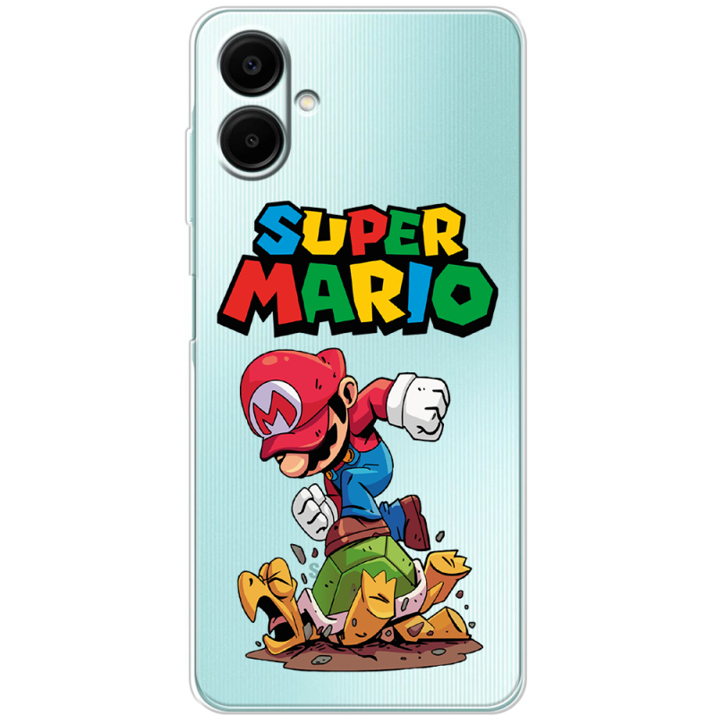 Прозрачный чехол BoxFace Samsung Galaxy A06 (A065) Super Mario