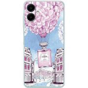 Чехол со стразами Samsung Galaxy A06 (A065) Perfume bottle