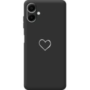 Черный чехол BoxFace Samsung Galaxy A06 (A065) My Heart