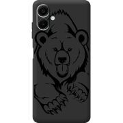 Черный чехол BoxFace Samsung Galaxy A06 (A065) Grizzly Bear