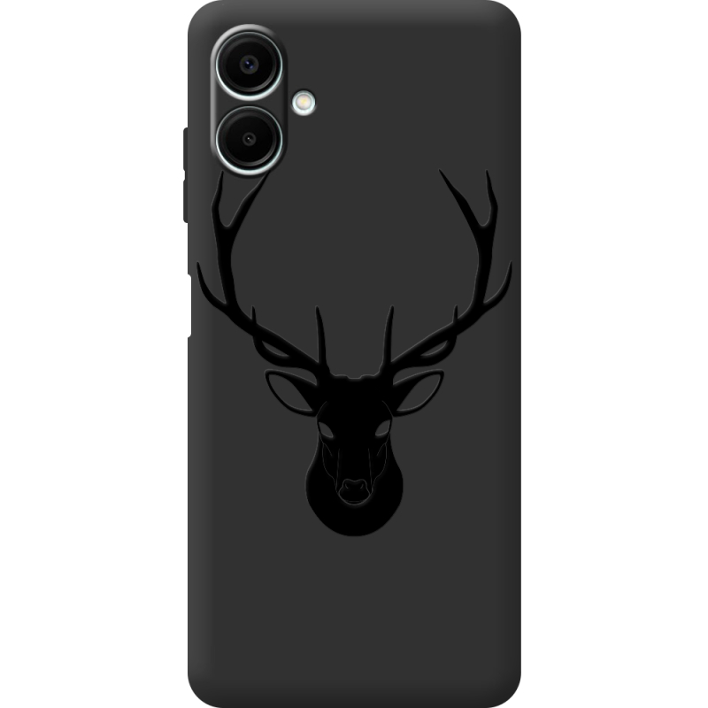 Черный чехол BoxFace Samsung Galaxy A06 (A065) Deer