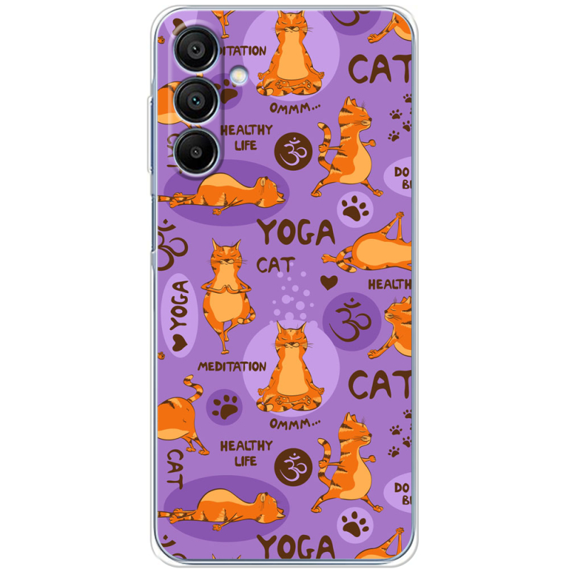 Чехол BoxFace Samsung Galaxy A16 5G (A166) Yoga Cat