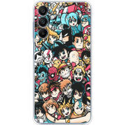 Чехол BoxFace Samsung Galaxy A16 5G (A166) Anime Stickers