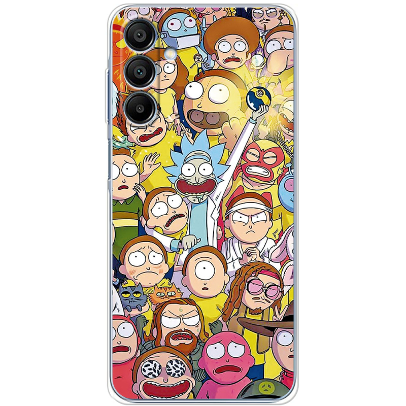 Чехол BoxFace Samsung Galaxy A16 5G (A166) Rick and Morty