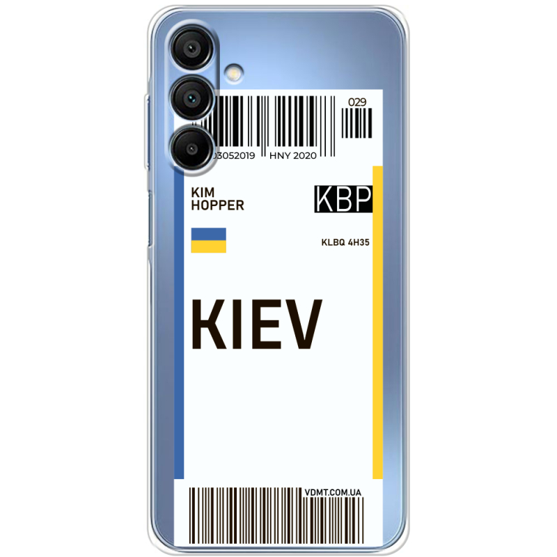 Прозрачный чехол BoxFace Samsung Galaxy A16 5G (A166) Ticket Kiev