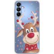 Прозрачный чехол BoxFace Samsung Galaxy A16 5G (A166) Winter Deer