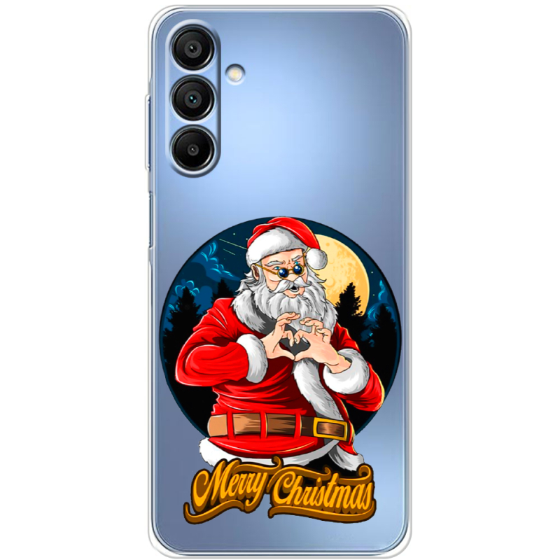 Прозрачный чехол BoxFace Samsung Galaxy A16 5G (A166) Cool Santa