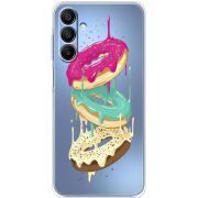 Прозрачный чехол BoxFace Samsung Galaxy A16 5G (A166) Donuts