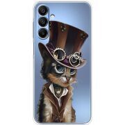 Прозрачный чехол BoxFace Samsung Galaxy A16 5G (A166) Steampunk Cat