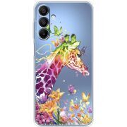 Прозрачный чехол BoxFace Samsung Galaxy A16 5G (A166) Colorful Giraffe