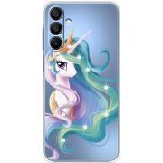 Чехол со стразами Samsung Galaxy A16 5G (A166) Unicorn Queen