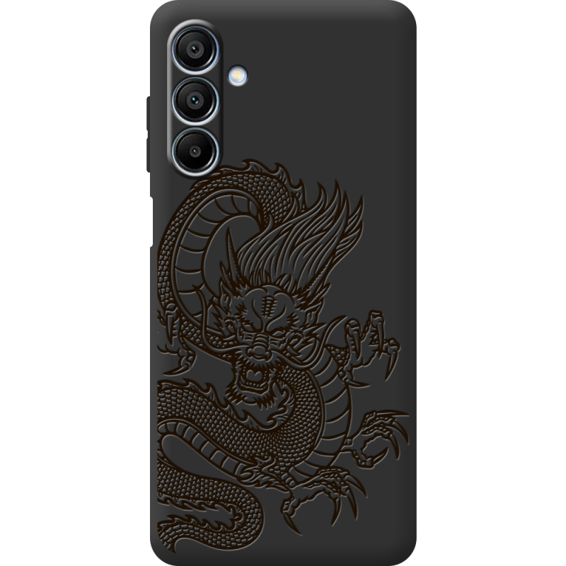 Черный чехол BoxFace Samsung Galaxy A16 5G (A166) Chinese Dragon