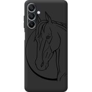 Черный чехол BoxFace Samsung Galaxy A16 5G (A166) Horse