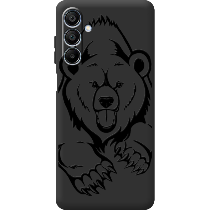 Черный чехол BoxFace Samsung Galaxy A16 5G (A166) Grizzly Bear