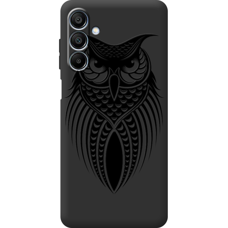 Черный чехол BoxFace Samsung Galaxy A16 5G (A166) Owl