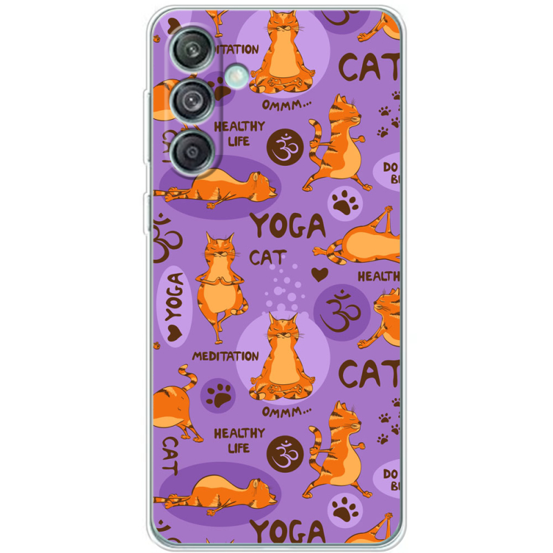 Чехол BoxFace Samsung Galaxy M55 5G (M556) Yoga Cat