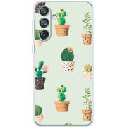 Чехол BoxFace Samsung Galaxy M55 5G (M556) L-green Cacti