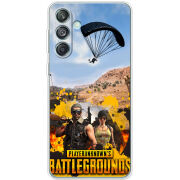 Чехол BoxFace Samsung Galaxy M55 5G (M556) Pubg parachute