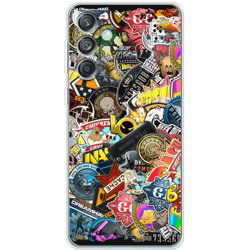 Чехол BoxFace Samsung Galaxy M55 5G (M556) CS:Go Stickerbombing