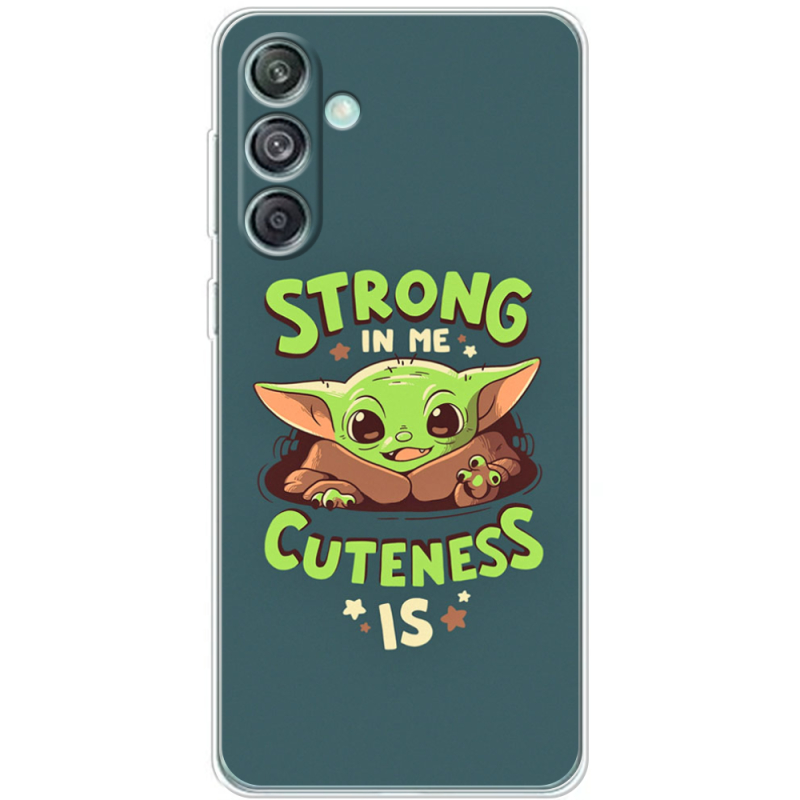 Чехол BoxFace Samsung Galaxy M55 5G (M556) Strong in me Cuteness is