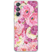 Чехол BoxFace Samsung Galaxy M55 5G (M556) Pink Peonies