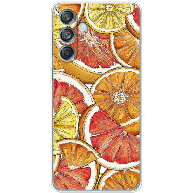 Чехол BoxFace Samsung Galaxy M55 5G (M556) Citrus Pattern