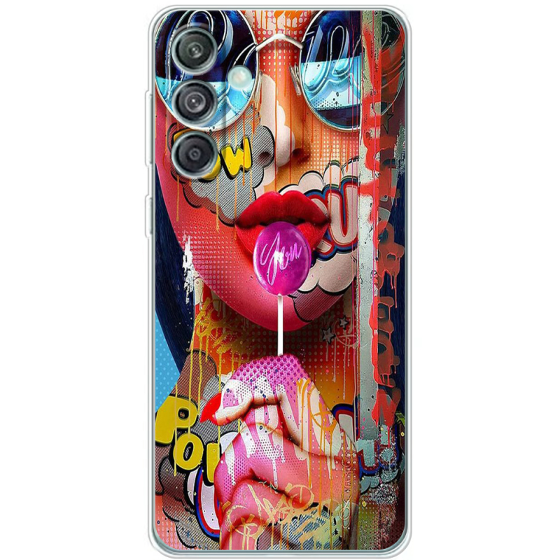 Чехол BoxFace Samsung Galaxy M55 5G (M556) Colorful Girl