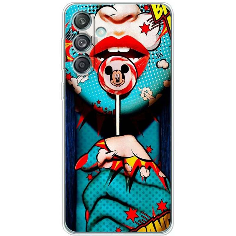 Чехол BoxFace Samsung Galaxy M55 5G (M556) Girl Pop Art