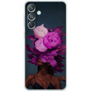 Чехол BoxFace Samsung Galaxy M55 5G (M556) Exquisite Purple Flowers