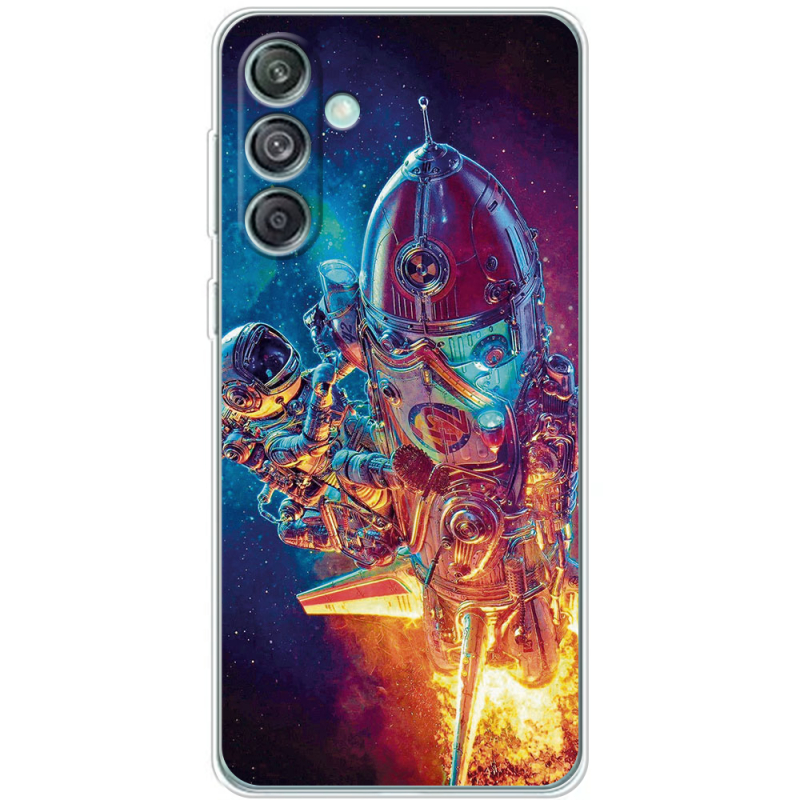 Чехол BoxFace Samsung Galaxy M55 5G (M556) Astronaut in Space