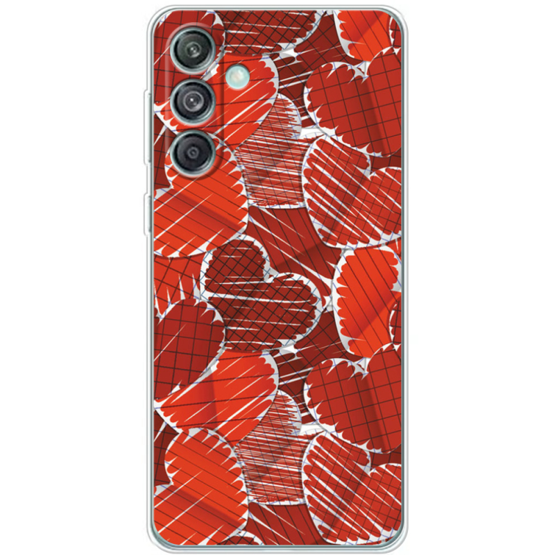 Чехол BoxFace Samsung Galaxy M55 5G (M556) Heart Strings