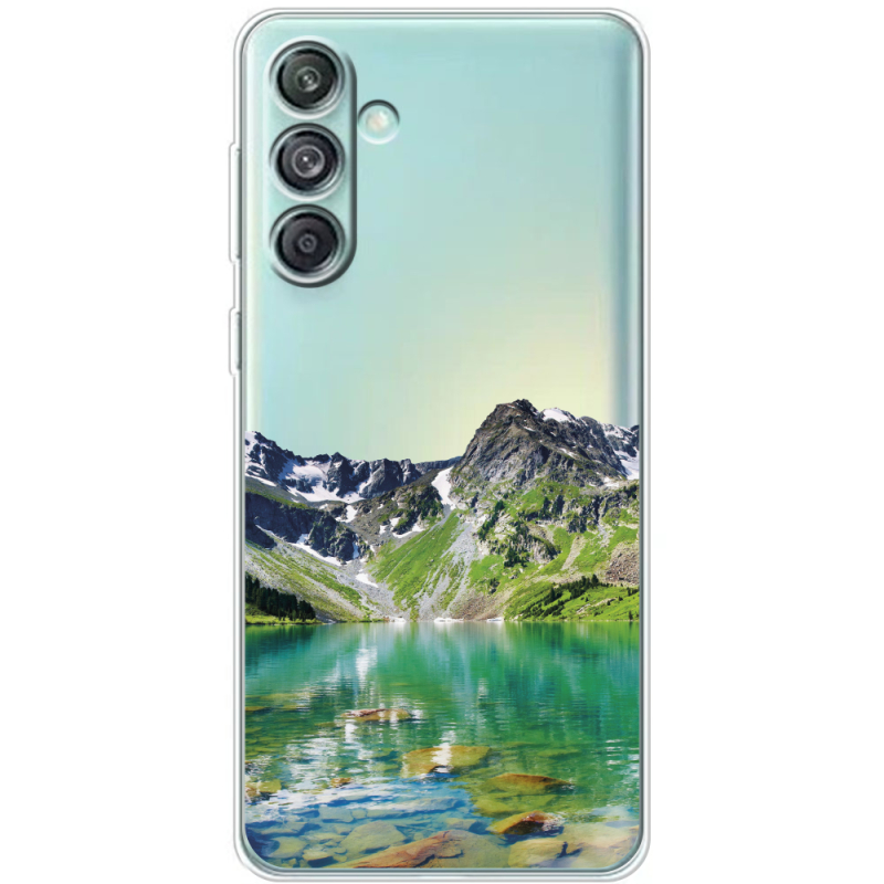 Прозрачный чехол BoxFace Samsung Galaxy M55 5G (M556) Green Mountain