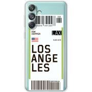 Прозрачный чехол BoxFace Samsung Galaxy M55 5G (M556) Ticket Los Angeles