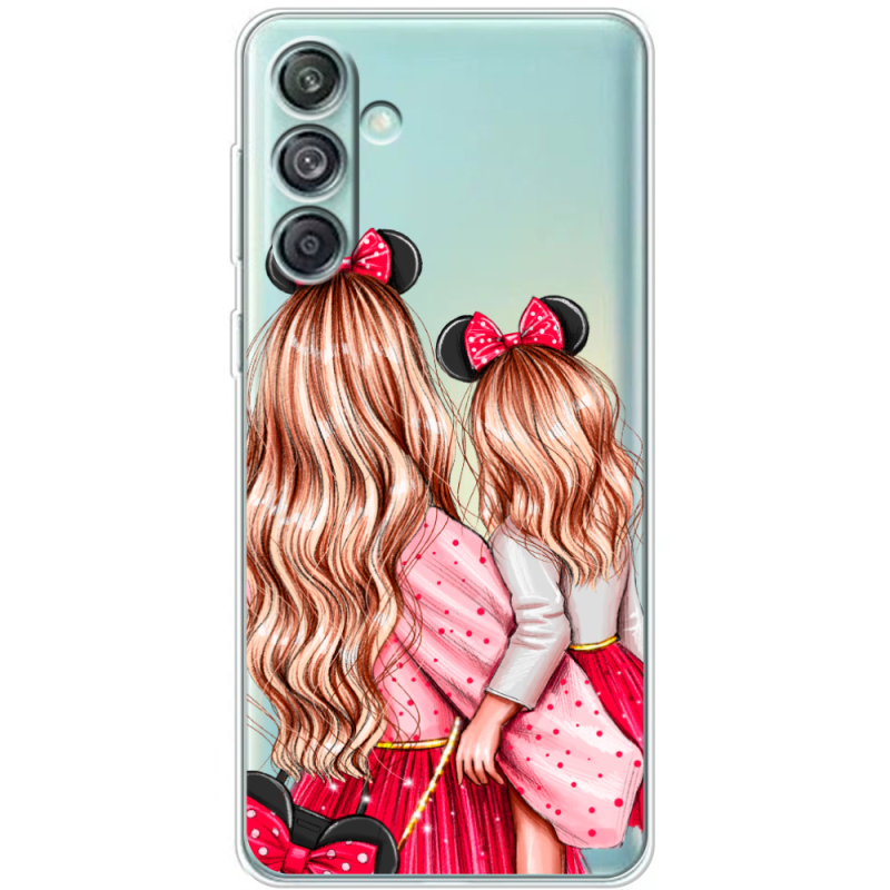 Прозрачный чехол BoxFace Samsung Galaxy M55 5G (M556) Mouse Girls