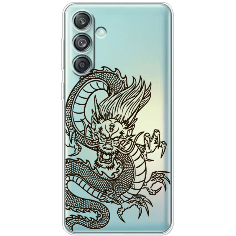 Прозрачный чехол BoxFace Samsung Galaxy M55 5G (M556) Chinese Dragon