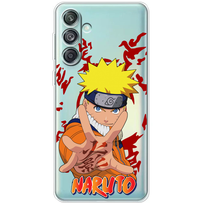 Прозрачный чехол BoxFace Samsung Galaxy M55 5G (M556) Naruto