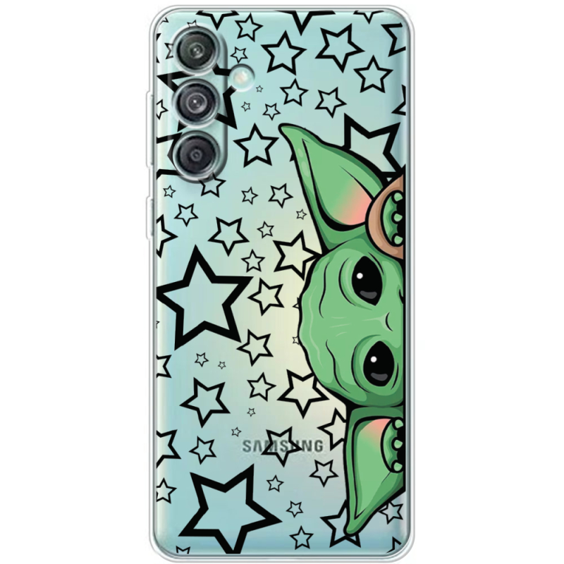 Прозрачный чехол BoxFace Samsung Galaxy M55 5G (M556) Baby Yoda