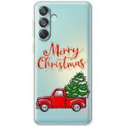 Прозрачный чехол BoxFace Samsung Galaxy M55 5G (M556) Holiday Car